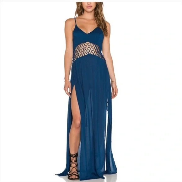 indah blue dress Benito Dress L main image 1